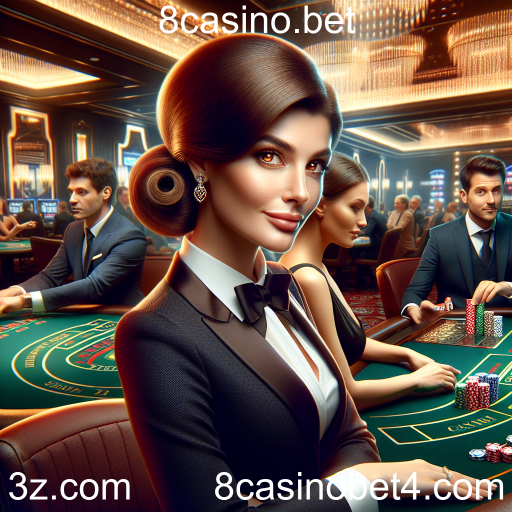 Experiência Imersiva no Cassino Ao Vivo do 8casino.bet